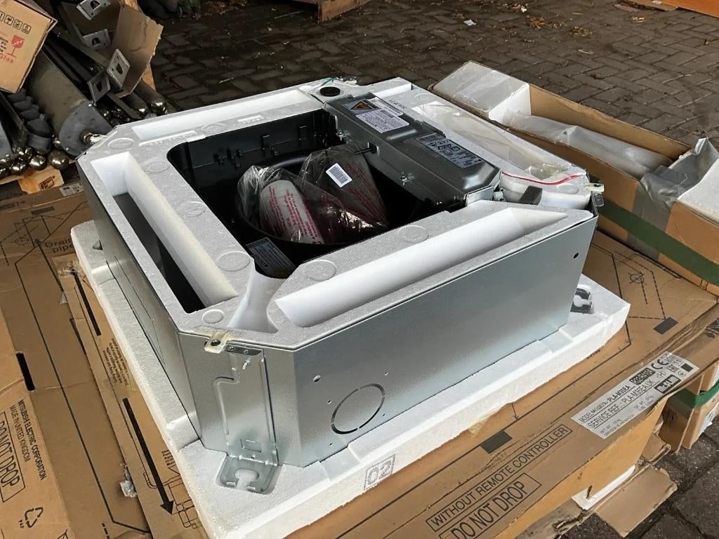 Lg Arico CT12F.NR0, 4-weg casette unit 3,5 kw, Ophalen, Koelen en Ontvochtigen, Minder dan 60 m³, Nieuw