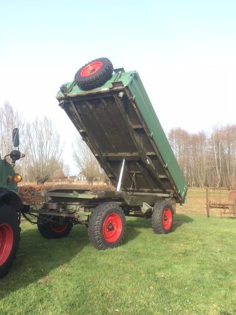 Unimog aanhangwagen Müller Mitteltal KDU 6t, Ophalen, Zo goed als nieuw