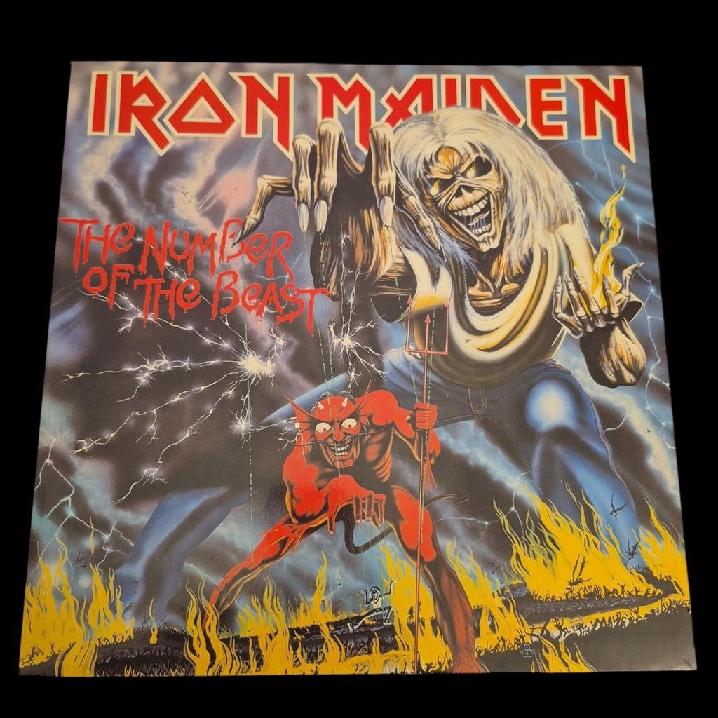 Iron Maiden, Cd's en Dvd's, Vinyl | Hardrock en Metal, Ophalen of Verzenden, Zo goed als nieuw