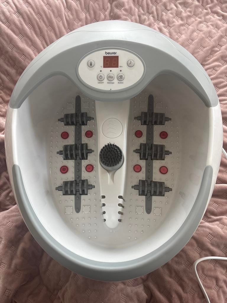 Beurer Voetenbad met Massage en Bubbel functie, Ophalen, Gebruikt, Overige typen