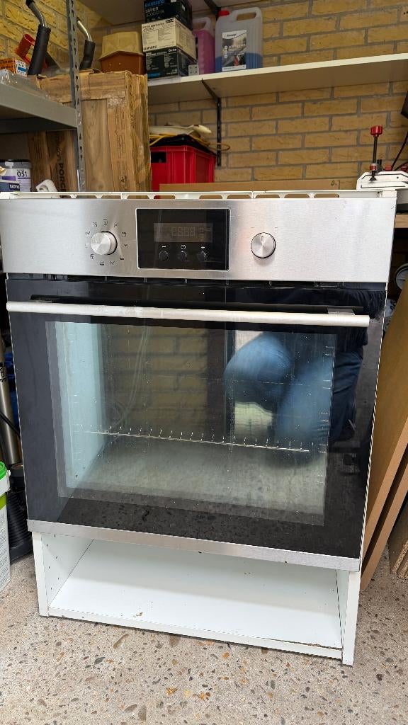 Inbouw Oven, Witgoed en Apparatuur, Ovens, Gebruikt, Oven, Hete lucht, 60 cm of meer