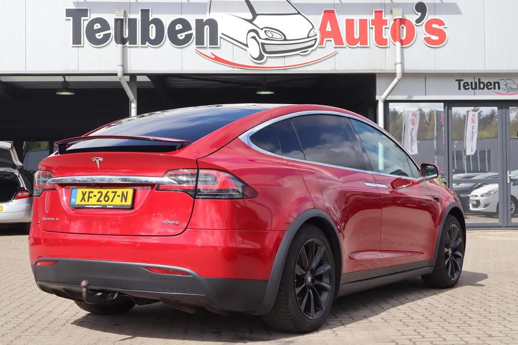 Tesla Model X 100D 7p. € 33.895,00, Auto's, Tesla, Model X, Gebruikt, 7 stoelen, 2250 kg