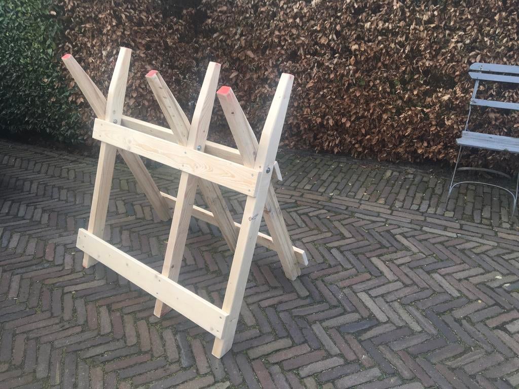 Zaagbok haardhout inklapbaar, Minder dan 3 m³, Ophalen