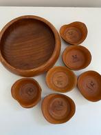 Vintage pindasetje, Ophalen, Gebruikt, Glas, Overige stijlen