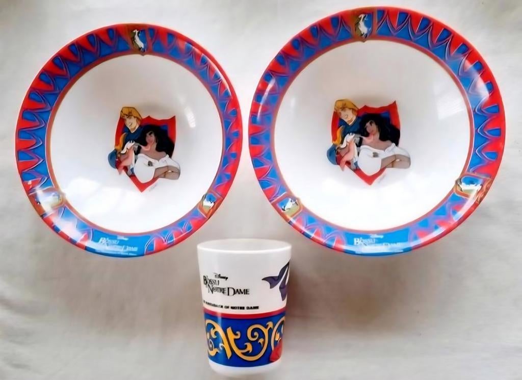 Kinder mokken schaaltjes arcopal Disney Winnie the Pooh, Ophalen of Verzenden, Winnie de Poeh of vrienden, Zo goed als nieuw, Servies