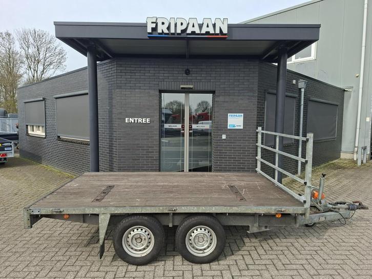 Plateau wagen 2000kg, Auto diversen, Aanhangers en Bagagewagens, Gebruikt