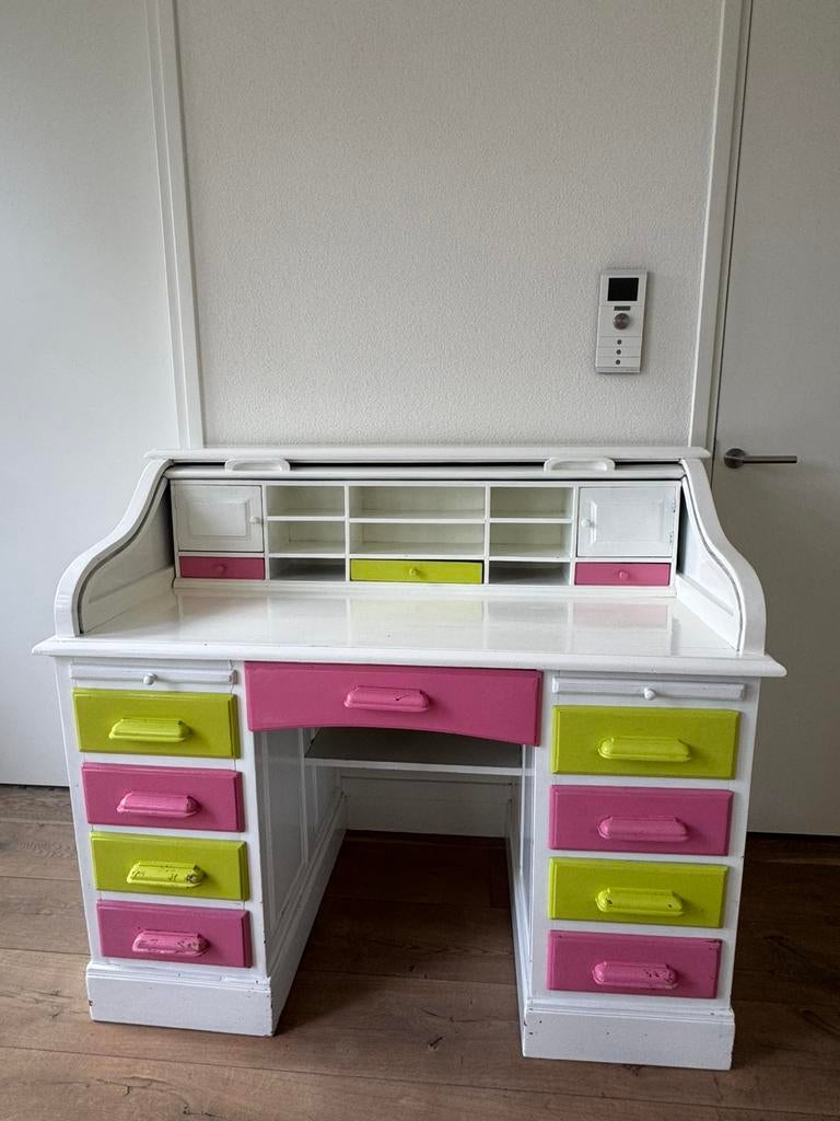 Houten bureau / secretaire opknapper, Ophalen, Gebruikt