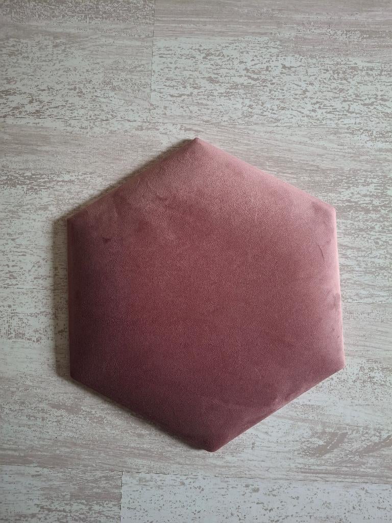 Wandkussen roze 12 stuks, Ophalen