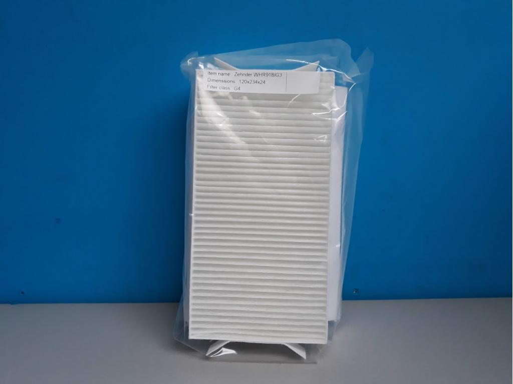 Filterset Zehnder G3/G3 WHR 918 Art.nr.: 400100035, Niet ingevuld, Cv-ketel of Combi-ketel, Niet ingevuld, Nieuw