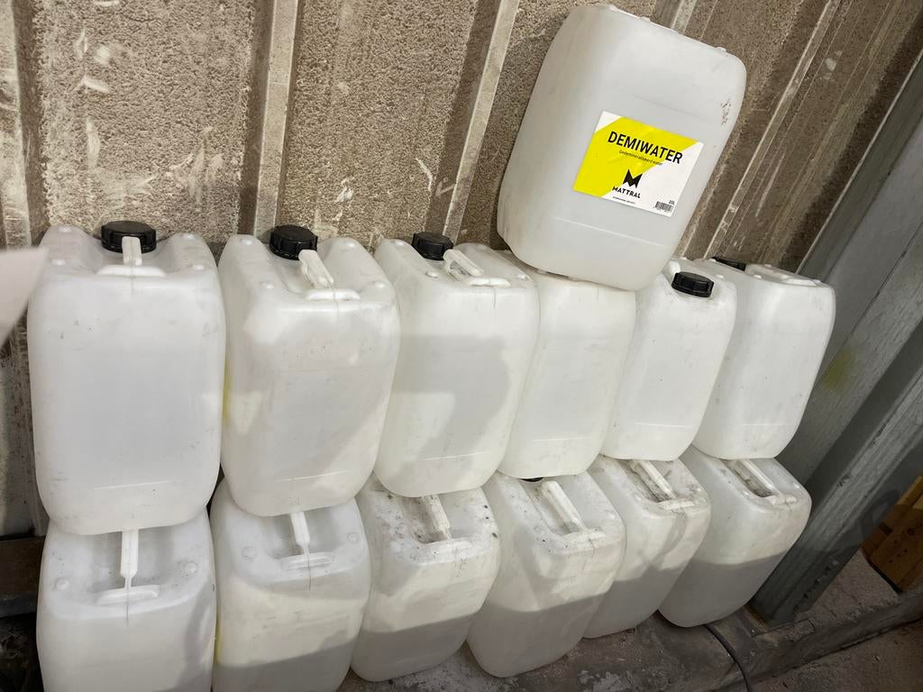 Jerrycans 20L €3,- p/s, Ophalen, Gebruikt