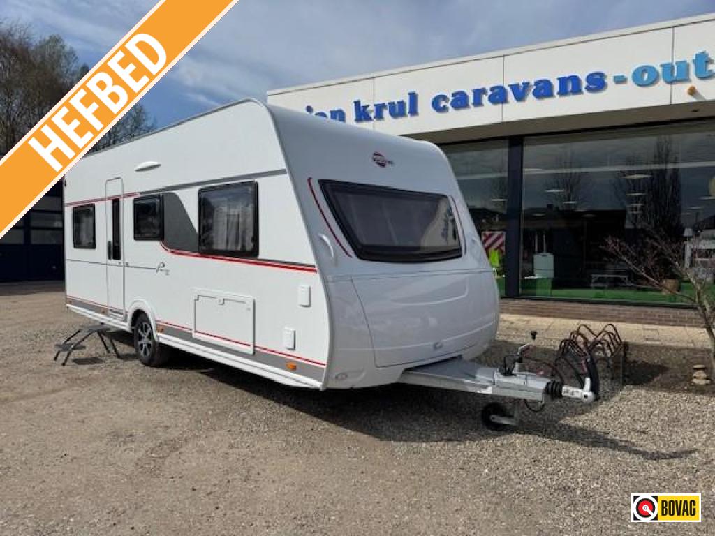 Bürstner Premio Plus 520 TL ruime gezins caravan, Caravans en Kamperen, Overige typen, Standaardzit, Bedrijf, Bürstner