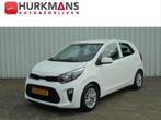 Kia Picanto 1.0 DPi 67PK CAMERA / LM-VELGEN / CARPLAY / CRUI, Auto's, Stof, Gebruikt, 4 stoelen, Wit