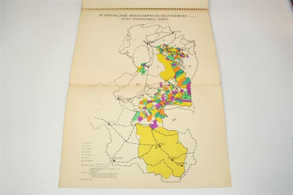 Landbouw Veenkoloniën — Bijlagen Rapport Met Kaart 1956, Boeken, Geschiedenis | Stad en Regio, Ophalen of Verzenden, Gelezen