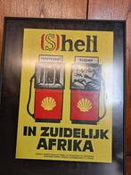 Shell Affiche poster Zuid Afrika 1980's, Verzamelen, Ophalen of Verzenden, Zo goed als nieuw, A1 t/m A3