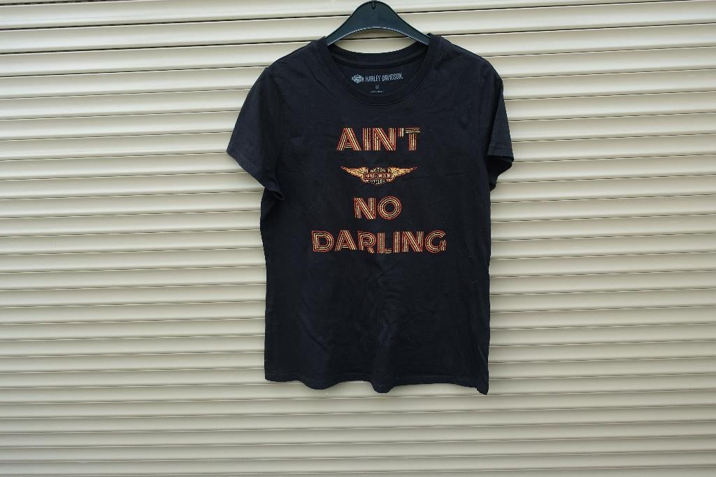 Harley Davidson shirt.   Maat  M, Maat 38/40 (M), Zwart, Ophalen of Verzenden, Zo goed als nieuw