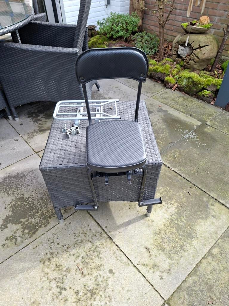 Fietsstoeltje achterop, inclusief drager, Fietsen en Brommers, Fietsaccessoires | Fietsstoeltjes, Ophalen, Achterzitje, GMG, Gebruikt