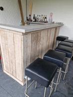 Bar met krukken, Ophalen, Gebruikt