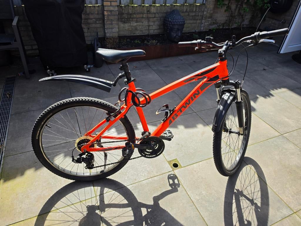 Btwin mountainbike, Fietsen en Brommers, Fietsen | Mountainbikes en ATB, Hardtail, Ophalen, Gebruikt, Overige merken