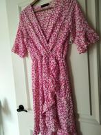 Mooie roze zomerjurk met print, maat S, Kleding | Dames, Jurken, Musthaves by Elja, Ophalen of Verzenden, Knielengte, Roze