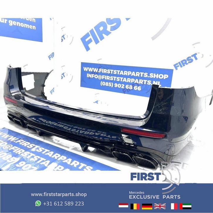 W213 S213 E63 E63S AMG ACHTERBUMPER ESTATE Mercedes E Klasse, Auto-onderdelen, Carrosserie en Plaatwerk, Bumper, Mercedes-Benz