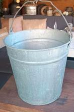 Antiek, zinken teil, asemmer met kenmerk, Ophalen of Verzenden, Gebruikt