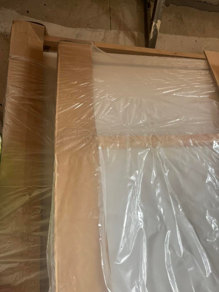 2 deuren inclusief kozijn - NIEUW in plastic, Doe-het-zelf en Verbouw, Deuren en Horren, Ophalen, Zo goed als nieuw, Binnendeur