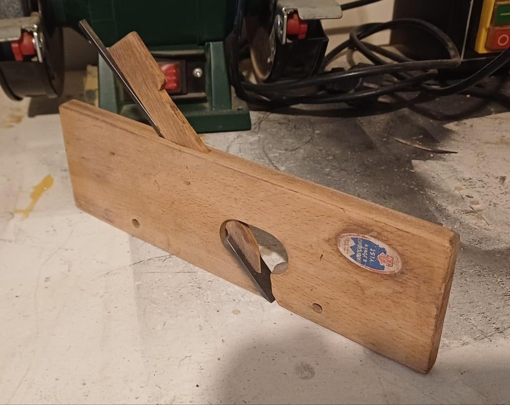 Houten sponningsschaaf Nooitgedagt, Doe-het-zelf en Verbouw, Ophalen of Verzenden, Gebruikt