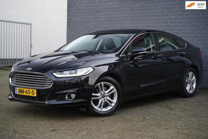 Ford MONDEO 2.0 Titanium 203pk Automaat Leder Trekhaak Navi, Auto's, Ford, Bedrijf, Te koop, Mondeo, ABS, Achteruitrijcamera, Airbags