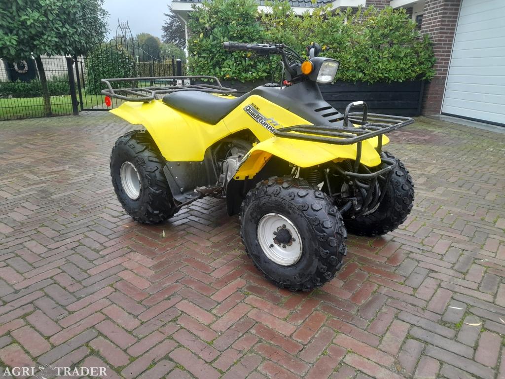Suzuki Quadrunner landbouwquad Quad, Motoren, Quads en Trikes, 11 kW of minder, 1 cilinder