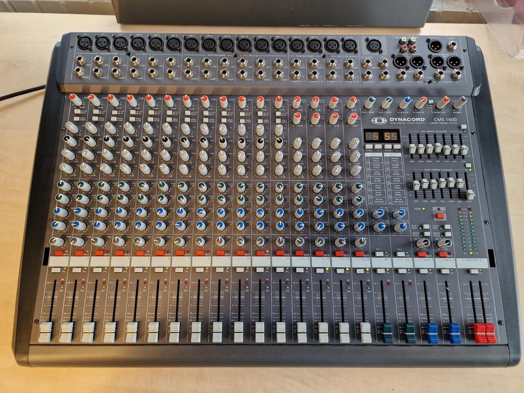 Dynacord cms-1600 mk2, Ophalen of Verzenden, Zo goed als nieuw