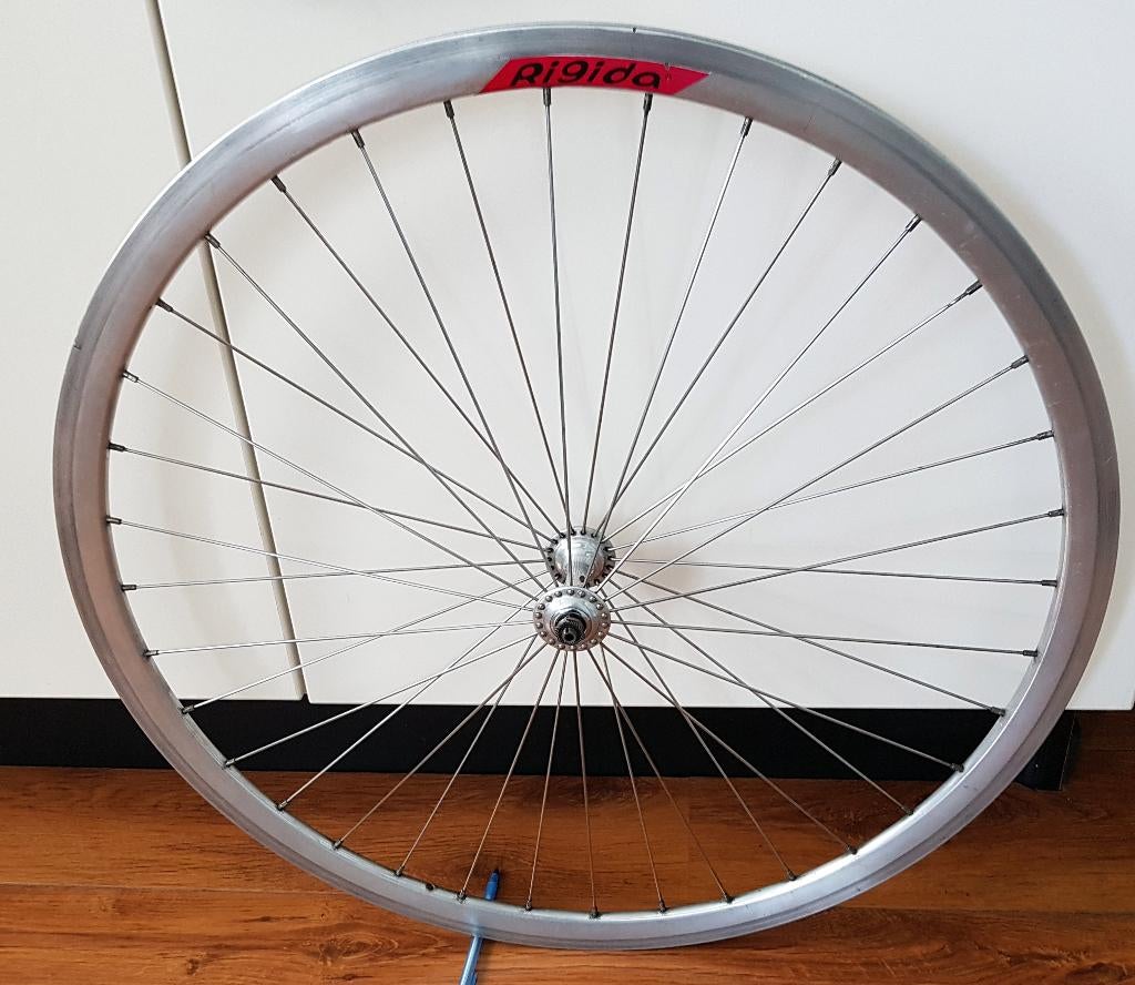 Rigida voorwiel Campagnolo Record naaf, vintage, Ophalen, Gebruikt, Overige typen