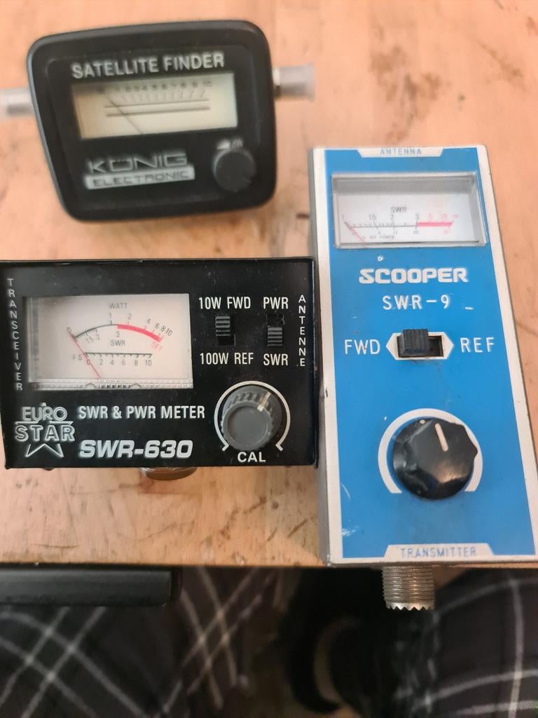 2 Staandegolfmeters en Satellite Finder, Ophalen of Verzenden