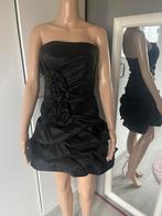 Zwarte Laona strapless coctail jurk Y2K, Zwart, Ophalen of Verzenden, Zo goed als nieuw, Maat 36 (S)