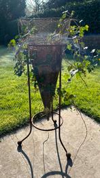 Brocante ijzeren standaard mey klimop, Tuin en Terras, Ophalen, Gebruikt