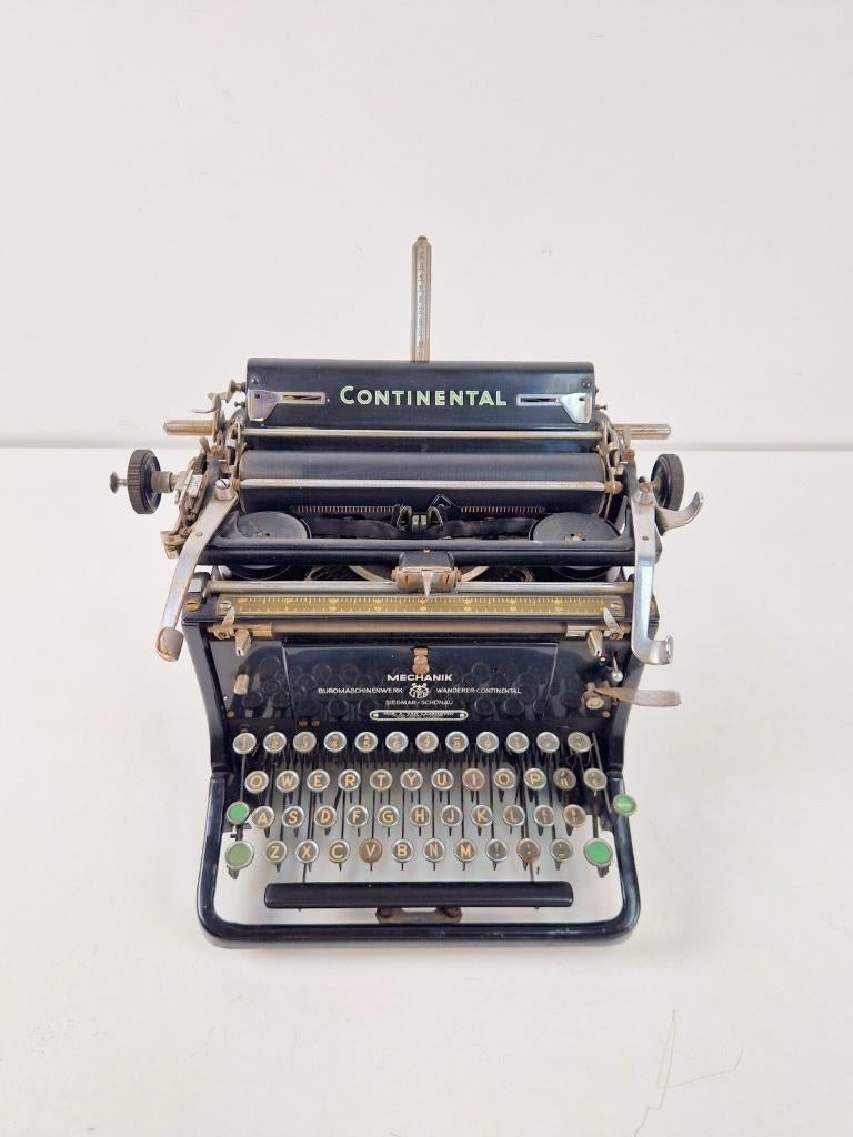 Vintage wanderer continental typemachine 1922 germany, Diversen, Typemachines, N, Ophalen of Verzenden, N, N