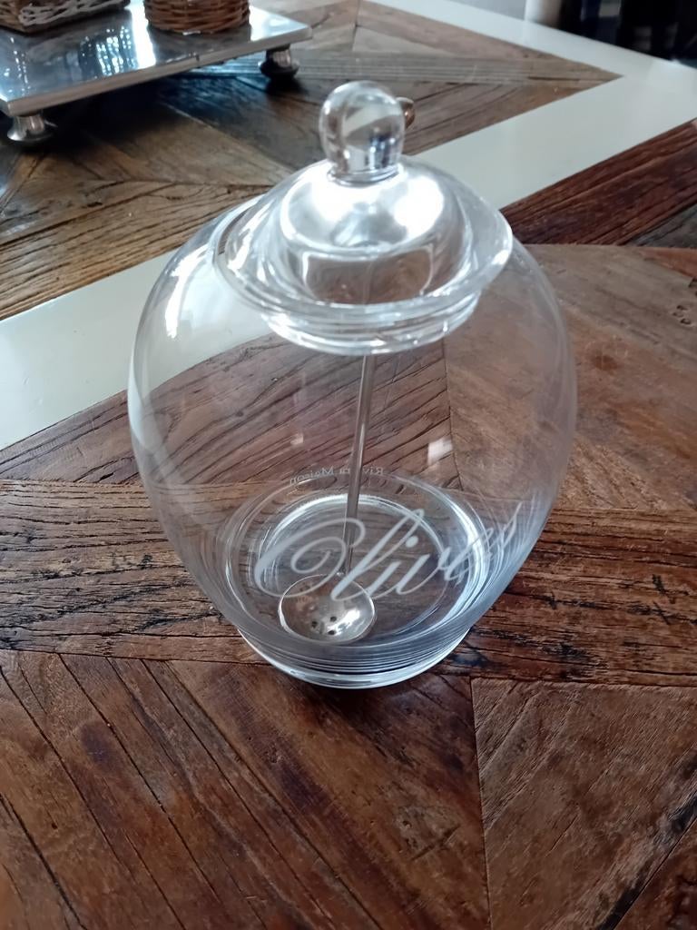 Riviera Maison olijfpot van glas, Ophalen