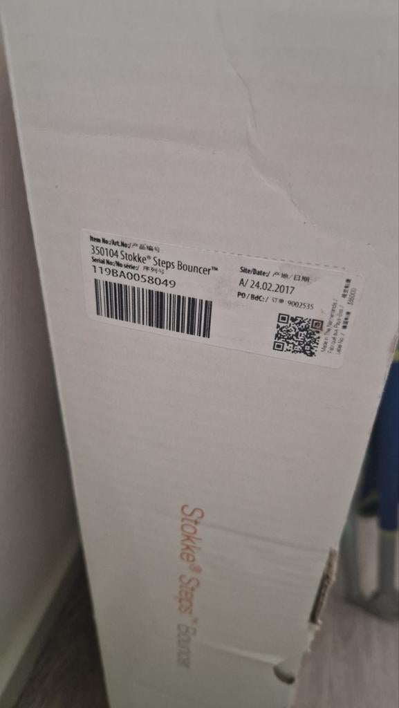 Stokke Steps Bouncer - Zo goed als nieuw, Ophalen of Verzenden, Zo goed als nieuw
