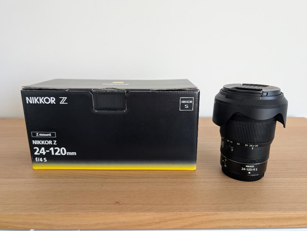 Nikon Z 24-120mm F4 S, Audio, Tv en Foto, Fotografie | Lenzen en Objectieven, Ophalen, Gebruikt, Standaardlens, Zoom