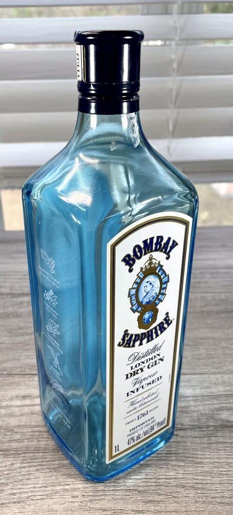 Bombay gin fles leeg, Ophalen of Verzenden