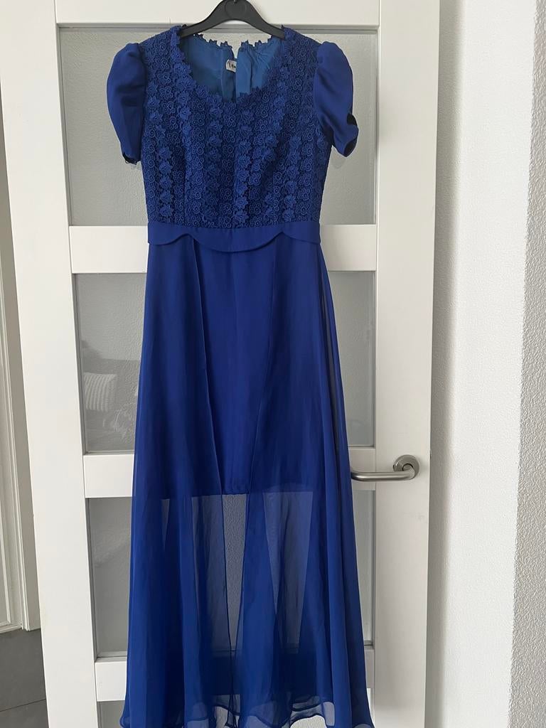 Kanten jurk ,gala jurk, Kleding | Dames, Gelegenheidskleding, Galajurk, Zwart, Ophalen of Verzenden, Zo goed als nieuw