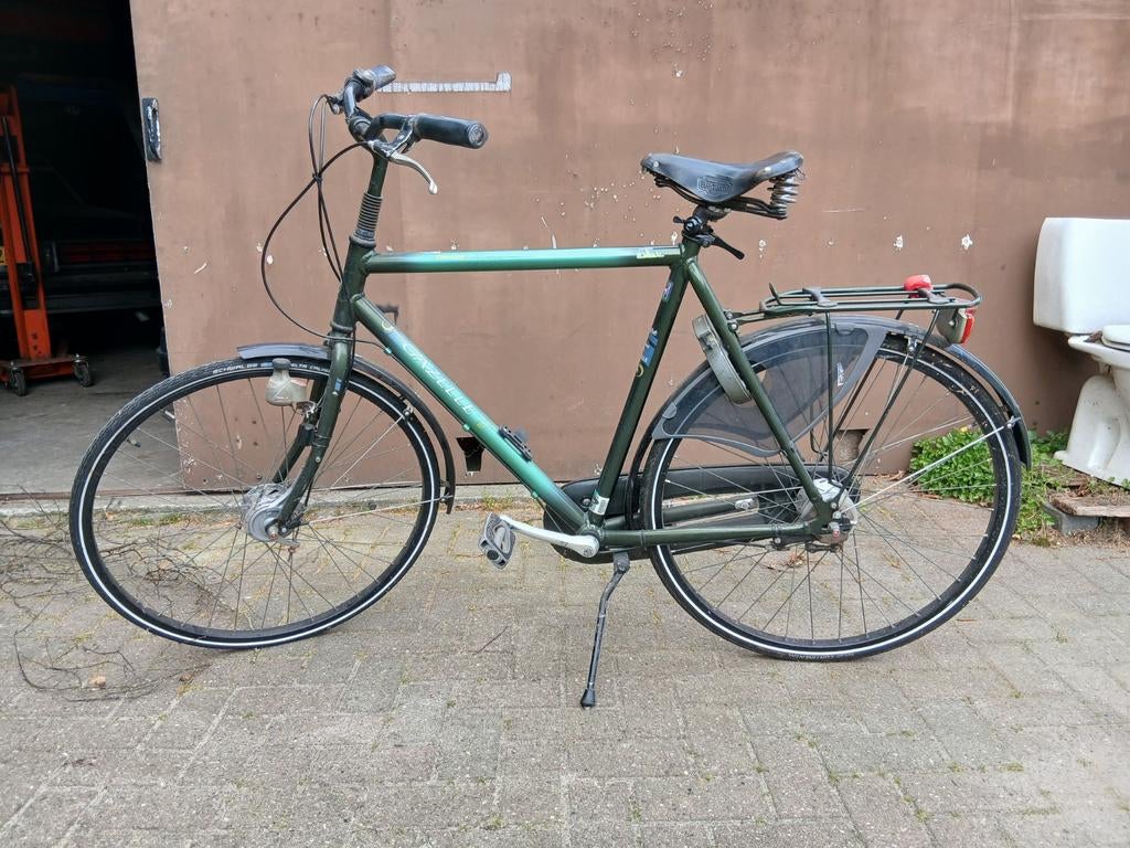 Heten fiets, Fietsen en Brommers, Fietsen | Heren | Herenfietsen, Ophalen, Gebruikt, Overige merken, Versnellingen