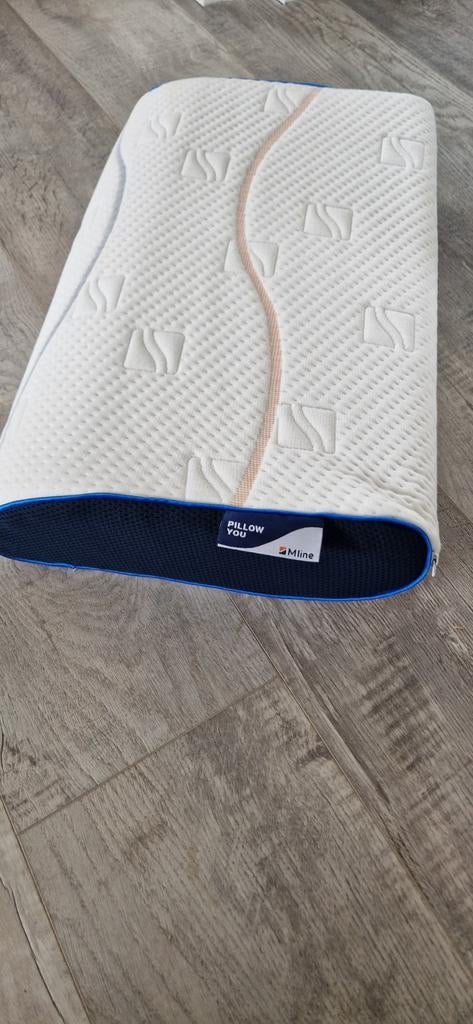 Mline Pillow You kussen blauw (dikte 10cm), Ophalen of Verzenden