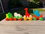 Vintage speelgoed dieren trein, Ophalen of Verzenden, Gebruikt, Jongen of Meisje
