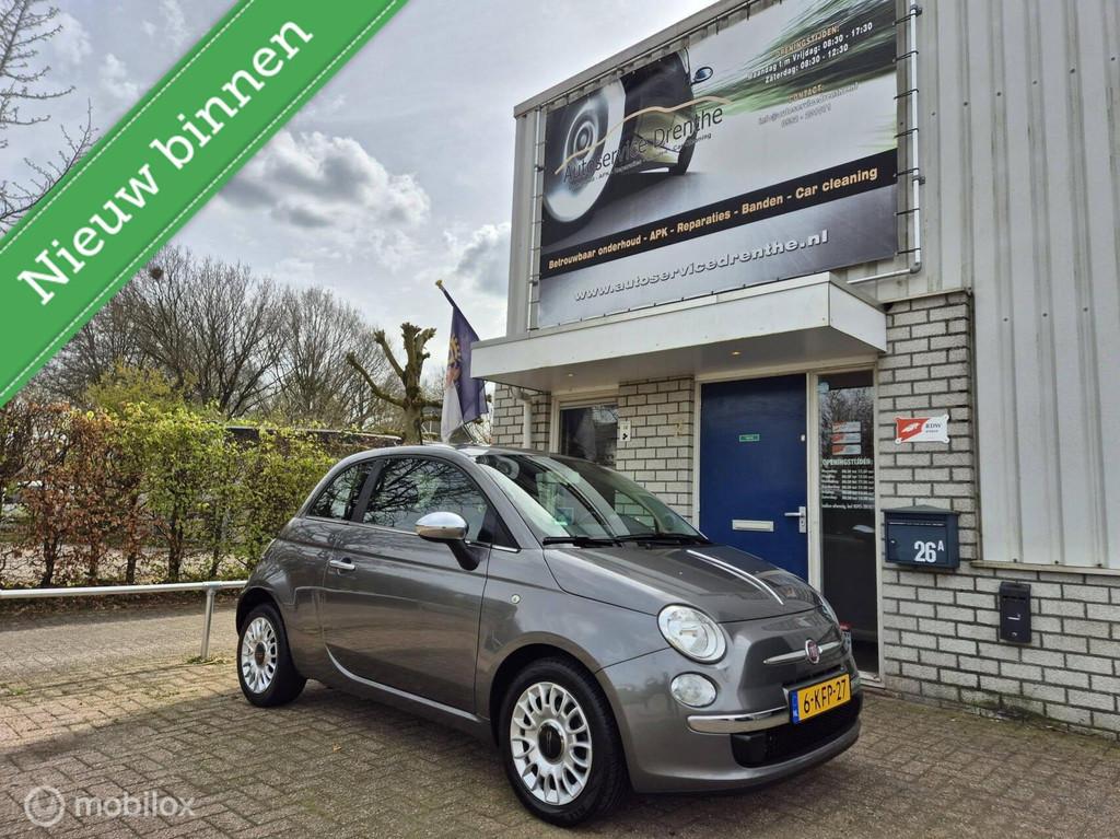 Nette Fiat 500 0.9 TwinAir Easy Airco/LMV/Elek. ramen/NAP, Auto's, Fiat, Bedrijf, Te koop, ABS, Airbags, Airconditioning, Alarm