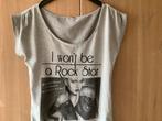 Shirt mt,M : I wont be a Rockstar!, Verzenden, Zo goed als nieuw, Maat 38/40 (M), Korte mouw