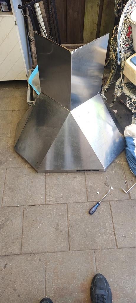 AEG afzuigkap, Witgoed en Apparatuur, Afzuigkappen, Ophalen, Gebruikt, 200 tot 400 m³ per uur, Wandschouwkap