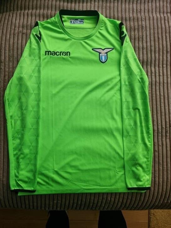 Nieuw Lazio Roma Keepersshirt Merk Macron Lange Mouw Maat L, Maat L, Ophalen of Verzenden, Nieuw, Shirt