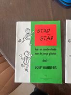 Gitaarboek Joep Wanders - Stap voor Stap Deel 1, Ophalen of Verzenden, Gebruikt, Klassieke of Spaanse gitaar