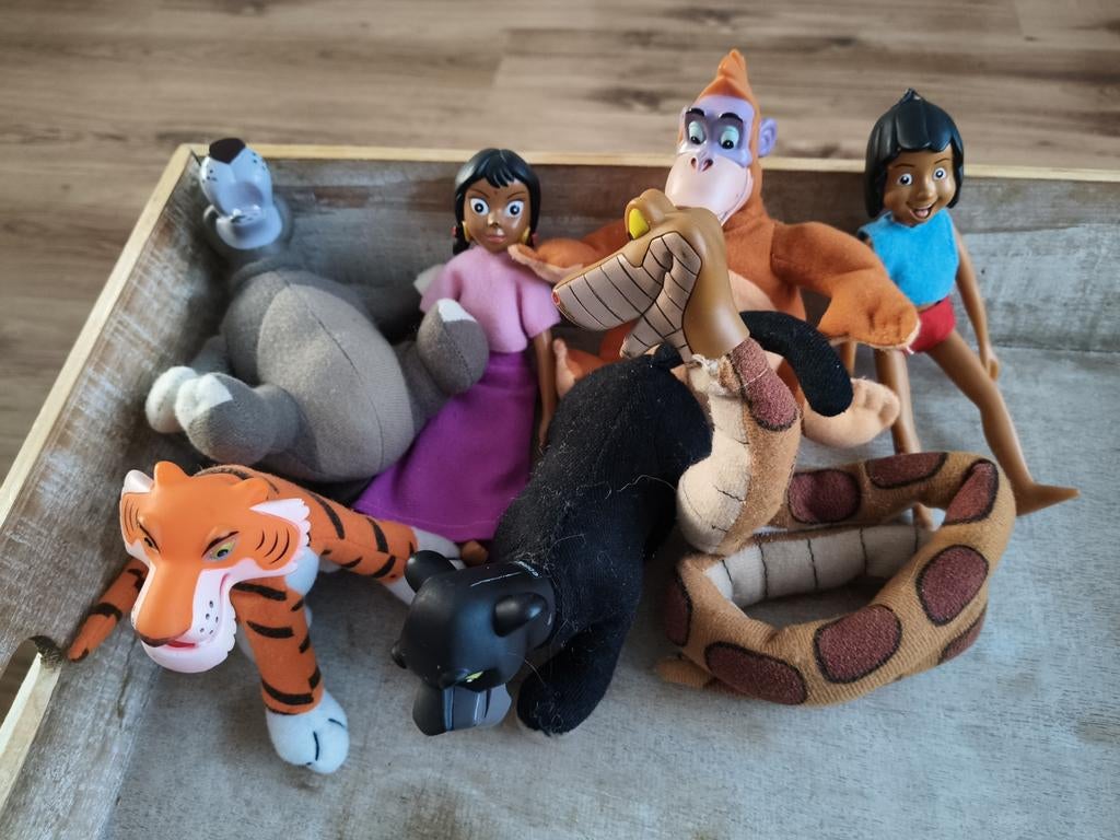 Jungle Book figuren, Ophalen of Verzenden, Gebruikt
