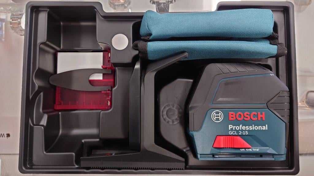 BOSCH Professional Combilaser GCL 2-15, Bosch, Ophalen of Verzenden, Info@kingcashshoptilburg.nl, Toebehoren